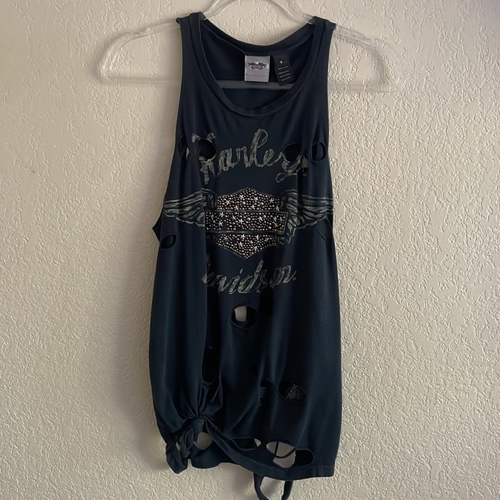 Harley-Davidson Vintage Inspired Tank - Picture 2 of 7